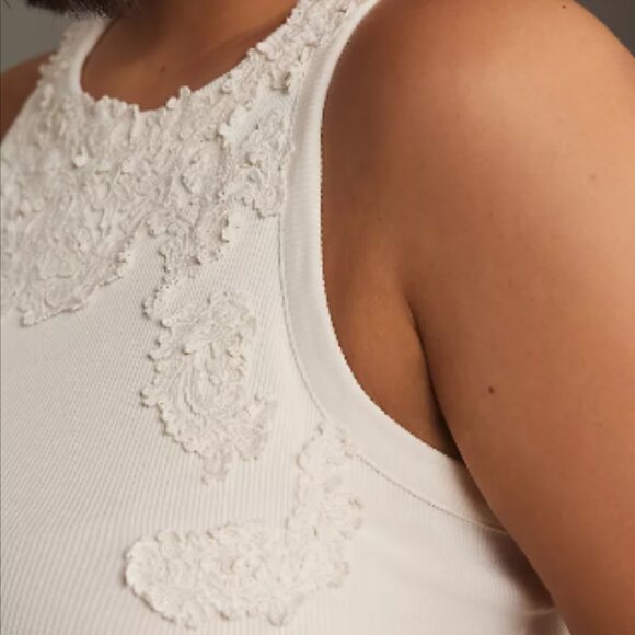 Brand New The Pippah Lace Appliqué Tank - Picture 5 of 8